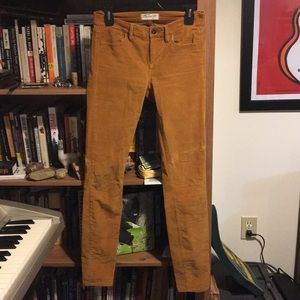 Corduroy Madewell Skinny Pants